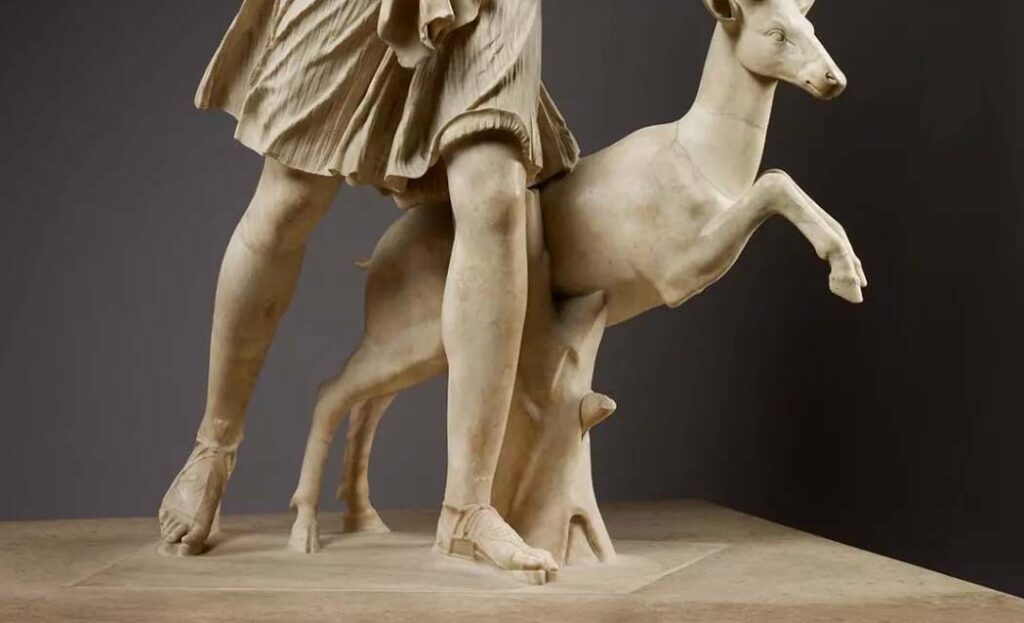 Artemis with a Doe, known as the 'Diana of Versailles'